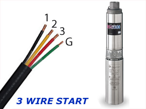 3 Wire - Pump and Motor  3 Wire - Pump and Motor